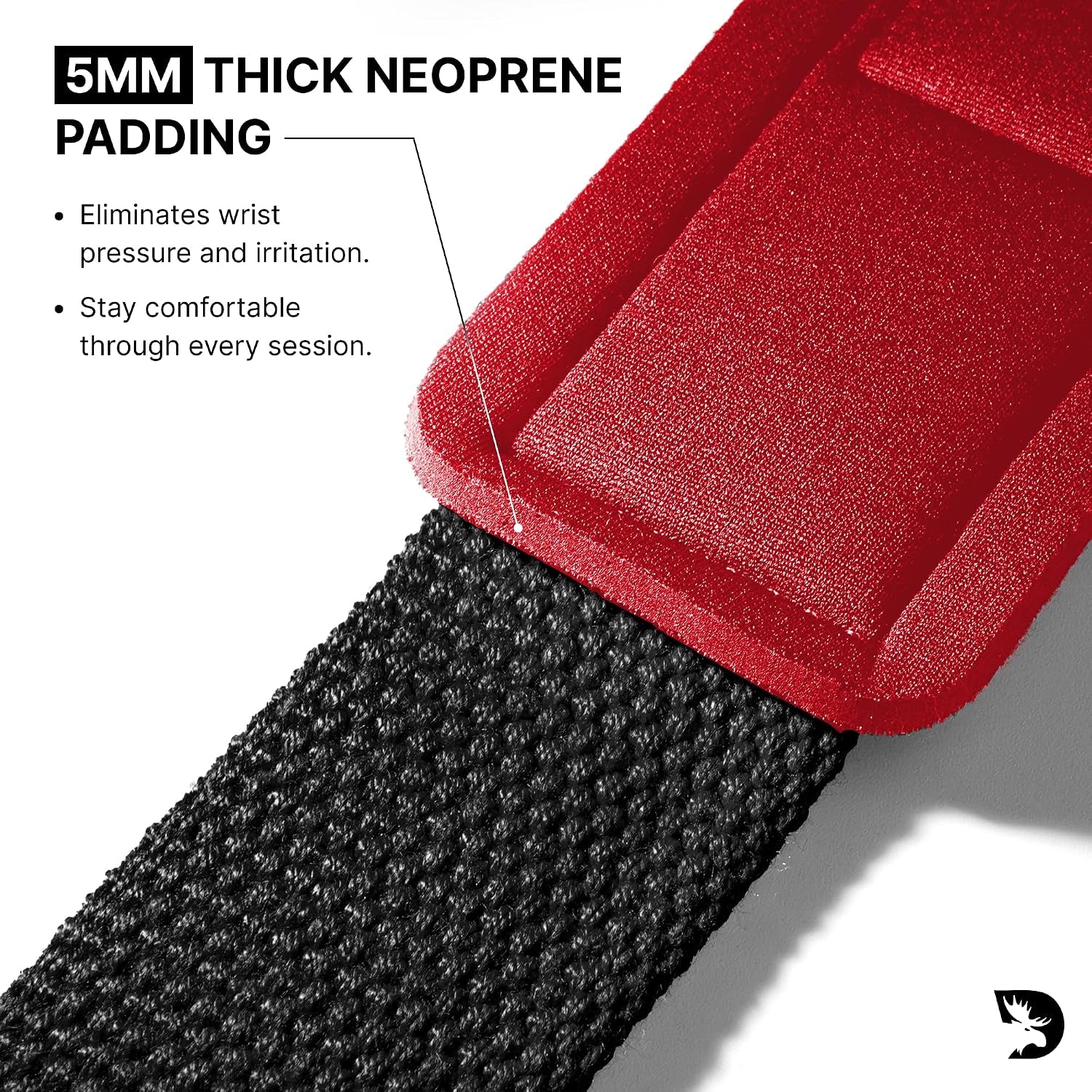Lifting Straps 24" (Pair) – 5Mm Padded Durable Wrist Straps for Weightlifting & Powerlifting Weights – Cotton Lifting Straps with Silicone Grip for Men & Women – Gym Weight Training